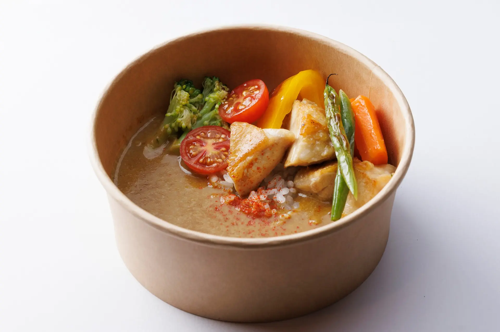 café Tomiyama「伊勢どりカレー丼」