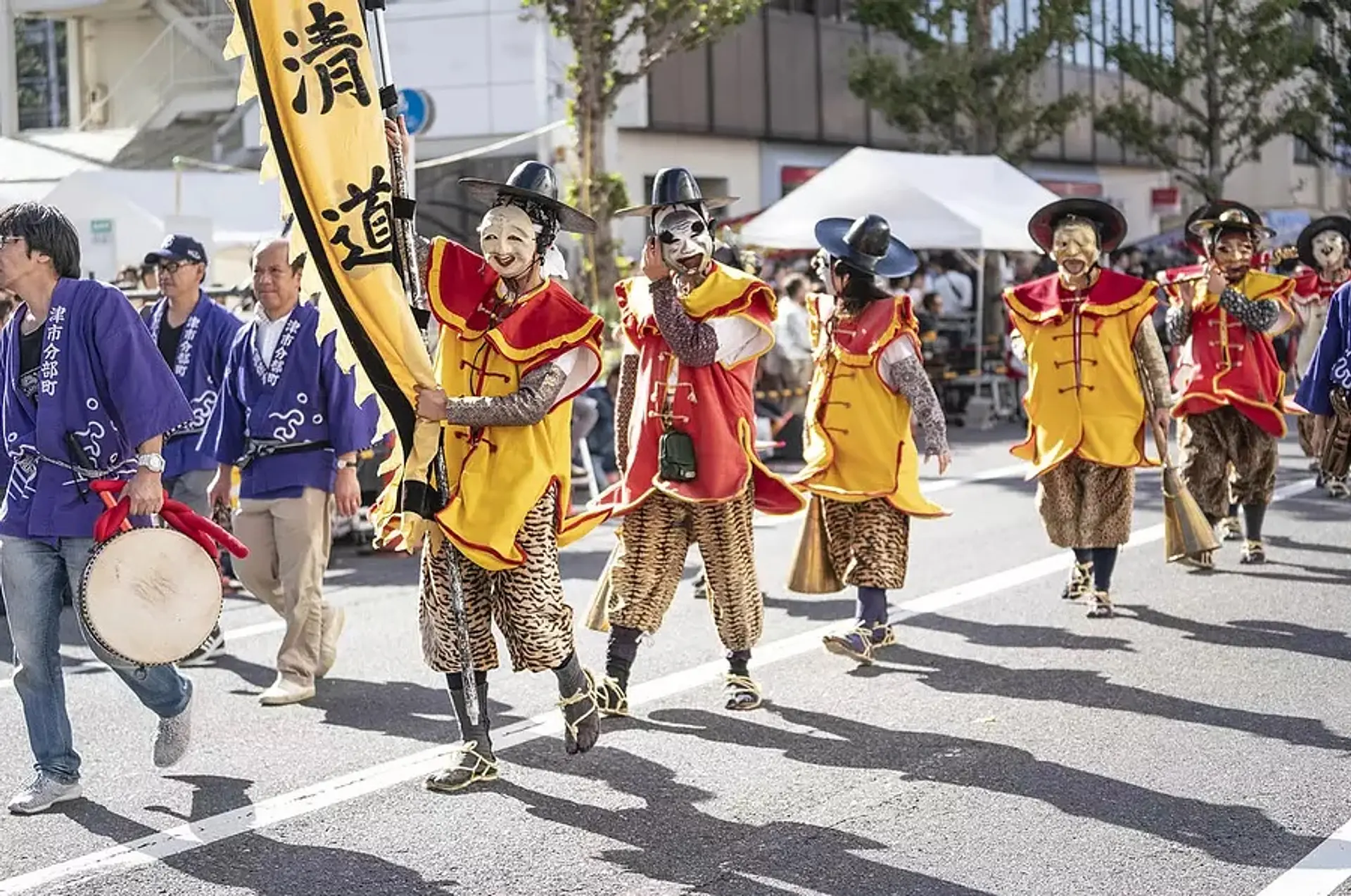 津まつりの見どころ「伝統芸能の披露」