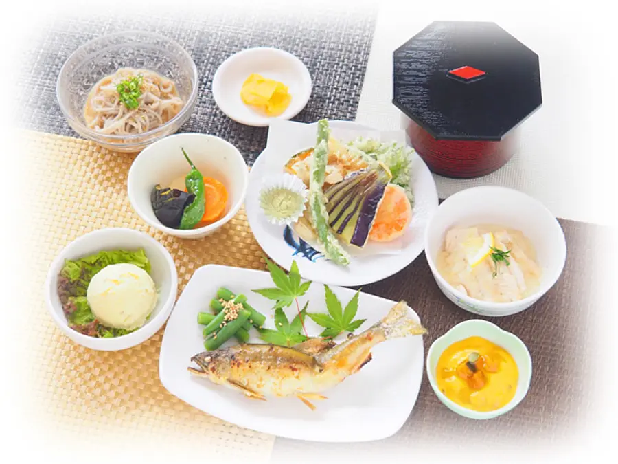 レストランいいたか　夏限定メニュー『清流膳』