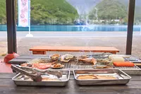 Barbecue de fruits de mer Hamayakiya