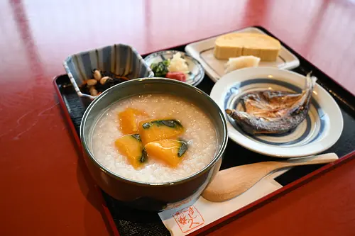 すし久「冬至粥」