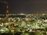 四日市夜景（四日市港ポートビル）