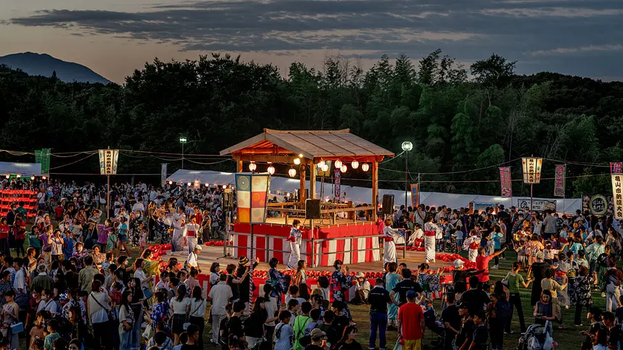 Festival de verano ciudad de Kameyama