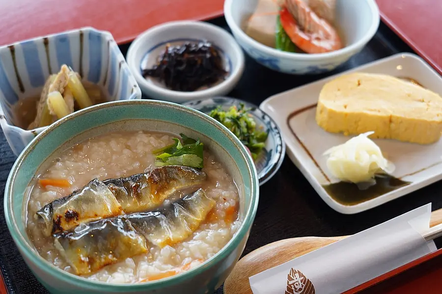 すし久『鮎雑炊』