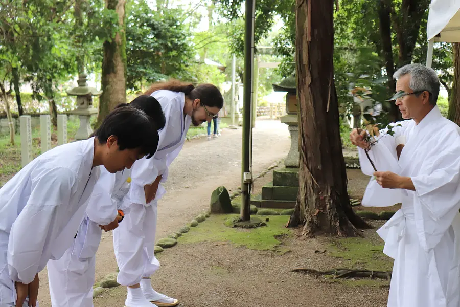 竹神社　年越しの大祓