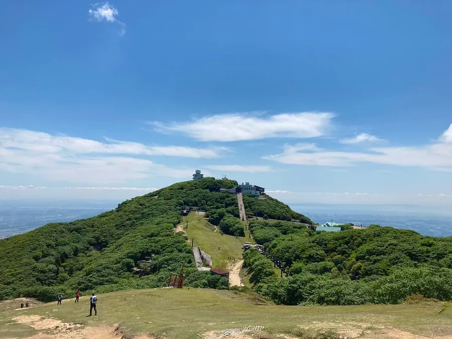 御在所岳山上の眺め