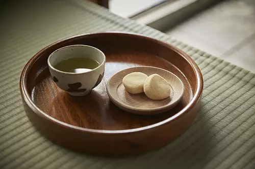 You can enjoy your meal on the counter inside the store.