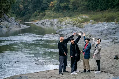 「香肌峡に惚れました」松阪の豊かな自然・文化に惹かれて集まった地域おこし協力隊の皆さんに、三重県出身の写真家・浅田政志さんがインタビュー