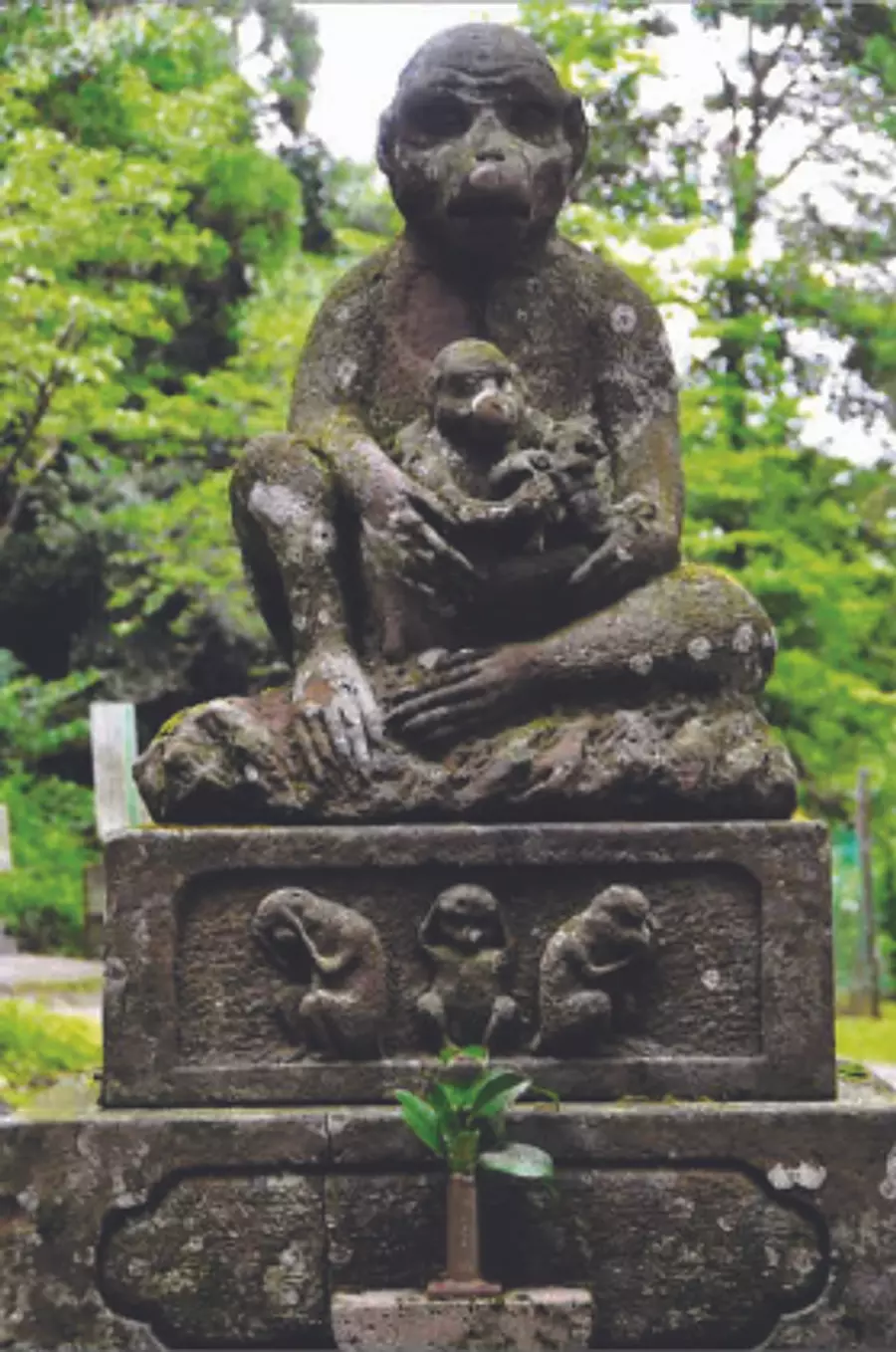 鳴谷神社狛猿
