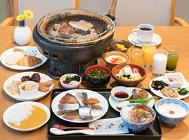 บุฟเฟ่ต์อาหารเช้าที่โรงแรม Kinoza หรูหราสุดๆ! ได้รับความนิยมในฐานะ “โรงแรมที่คุณอยากกลับมาเยี่ยมชมอีกครั้ง”
