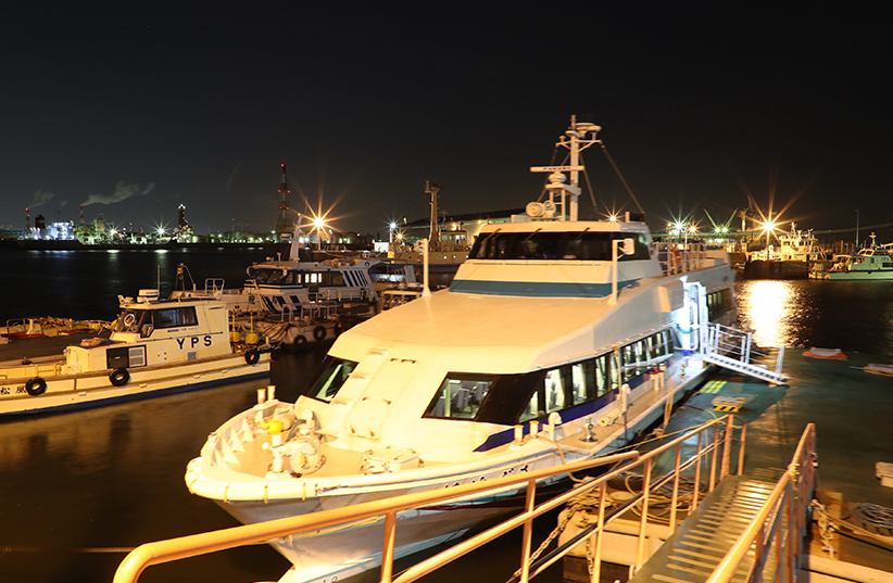 四日市コンビナート夜景クルーズ