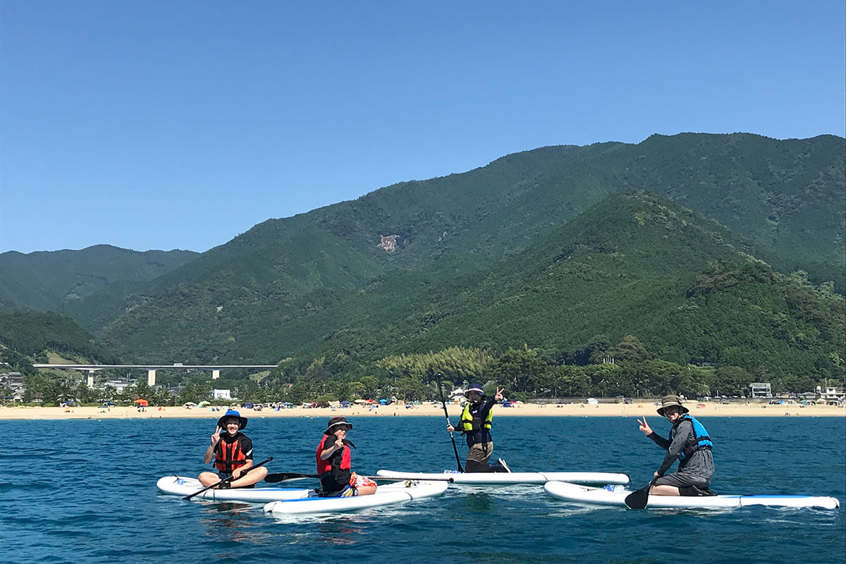 新鹿湾でのアクティビティ
