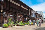 Un parcours touristique qui suit les villes postales d'Edo