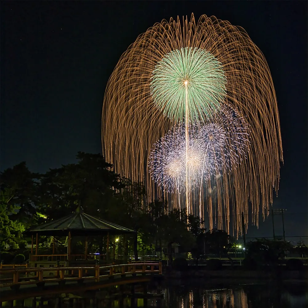 Kyuka Park Suigo Fireworks, Kuwana City